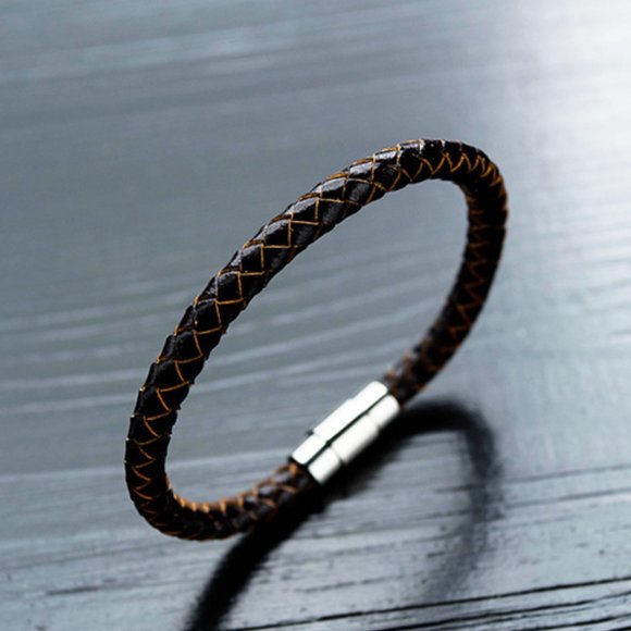 men pu Bracelet - Picture 2 of 2